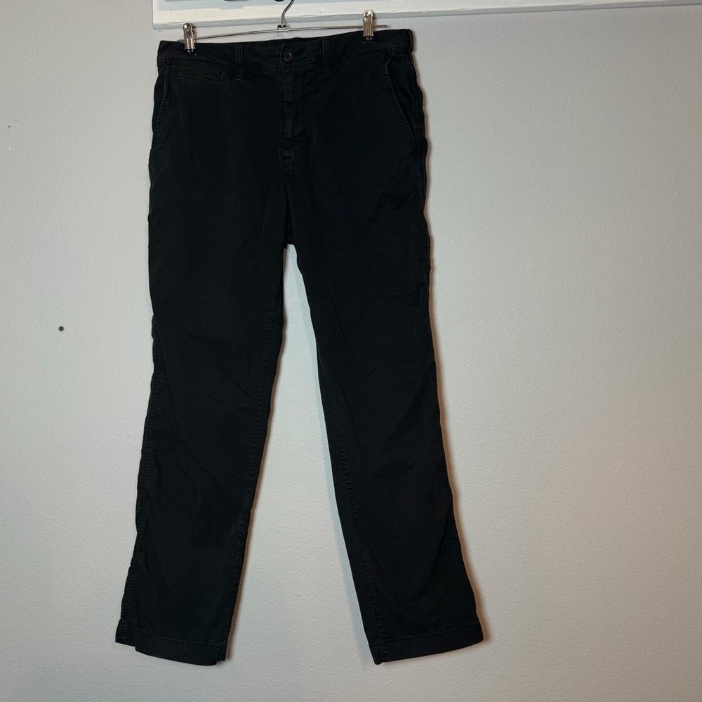 American Eagle Original Straight Pant Mens Size 32x32 Black Next Level Flex